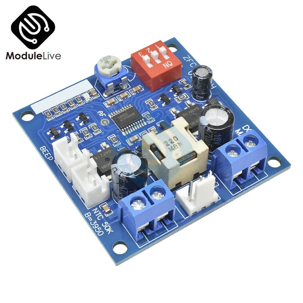 

DC 12V 5A PWM PC Fan Temperature Manumotive Speed Controller Module CPU High-Temp Alarm Cooler Board For Arduino PC Heat Sink