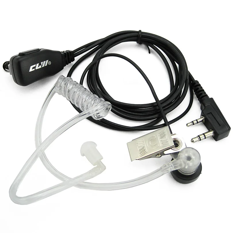 PTT Mic портативная рация с наушниками гарнитура для Kenwood TK3107 Baofeng UV-5R BF-888S GT-3TP GT-3 Портативный радио иди и болтай Walkie Talkie