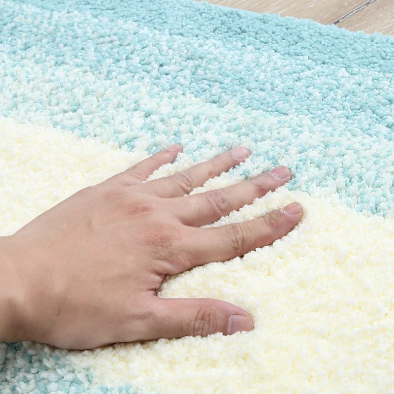 

Plain Simple Household Waterproof Quick-drying Mat Balcony Floor Mat Door Mat Carpet Bathroom Non-slip Mat