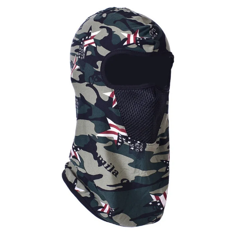 Камуфляжные ветрозащитные велосипедные полные Маски Теплый шарф Балаклава
