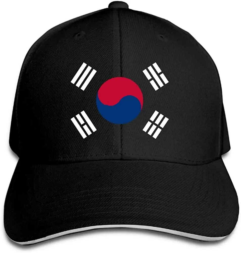 

South Korea Flag Unisex Trucker Hats Dad Baseball Hats Driver Cap