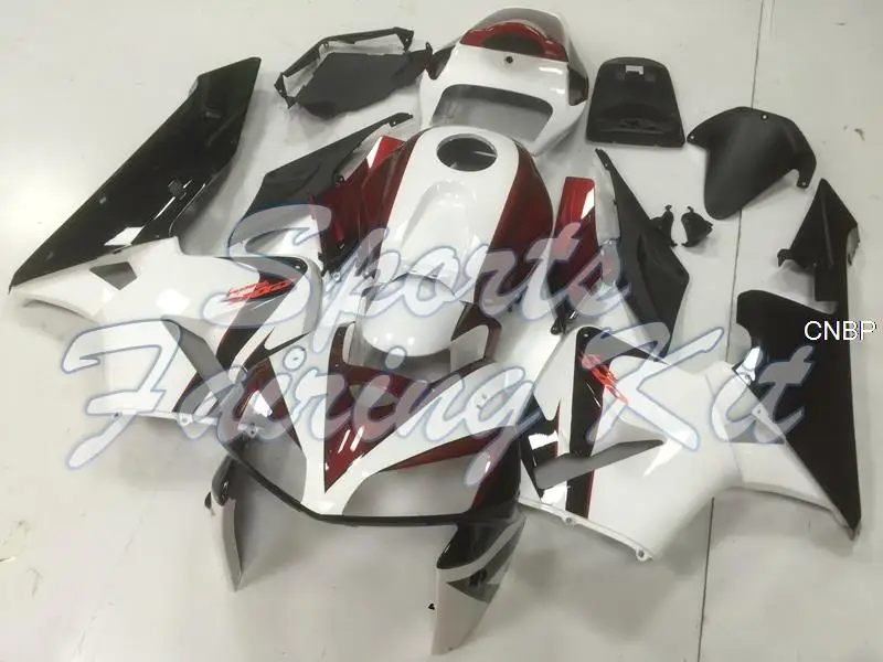 Обтекатели для CBR 600 RR 2005-2006 белый красный черный обтекатель мотоцикла Honda CBR600RR 05