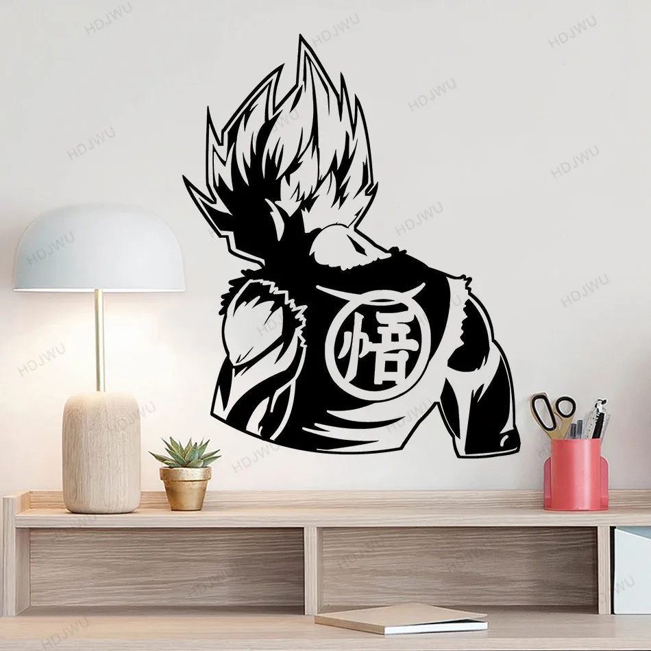 Виниловые наклейки на стены из мультфильма Dragon Ball видео игра постер украшение