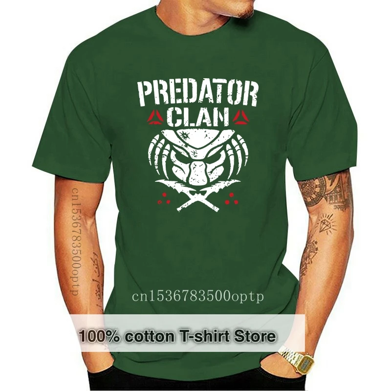 

Мужская комедийная футболка New Predator Clan, уличная одежда, футболка