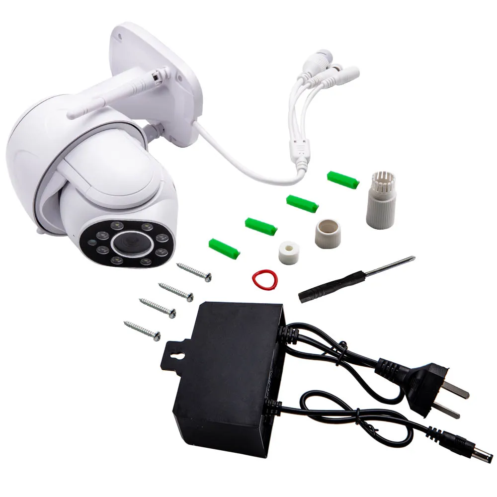 

4X Zoom Wireless IP Security Surveillance Camera 1080P HD Outdoor CCTV WiFi