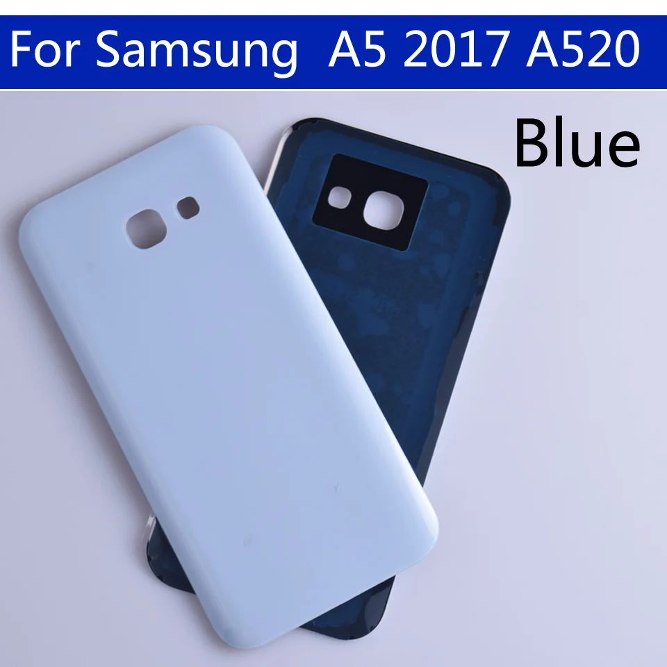 Чехол A520 для Samsung A5 2017 A520F корпус с аккумулятором задняя крышка Корпус задней