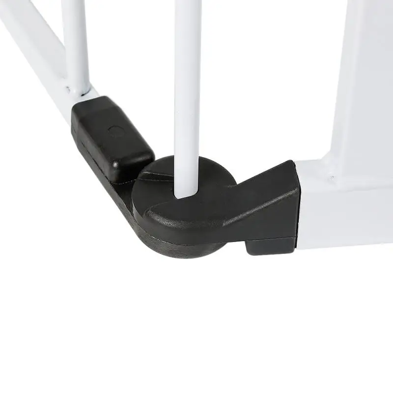 

Overseas Stock!!! White Foldable Pet Dog Fence Gates For Baby Dog Cat Guard Install Easily Enclosure Dog Fences For Home HWC