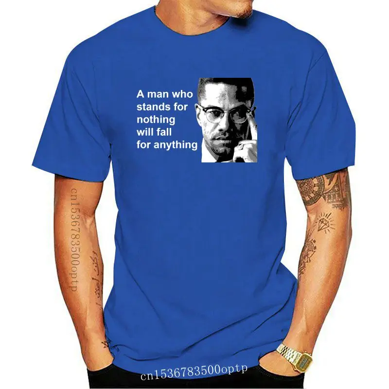 

Мужская футболка с цитатами Малкольма X Man, черные Пантеры, гражданские права