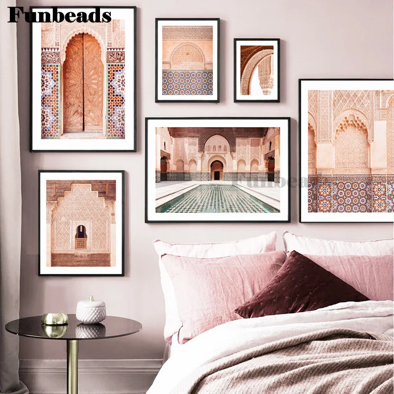 Алмазная 5D картина сделай сам с полными кругами вышивка крестиком в марокканском