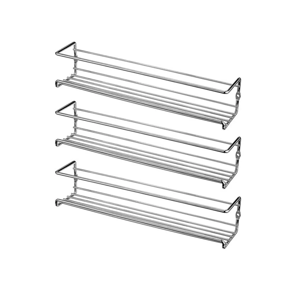 

Wall-Mounted Spice Rack Organizer for Cabinet Spice Shelf Seasoning Organizer for Spice Storage F2
