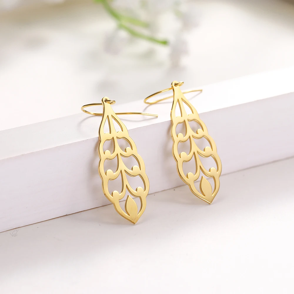 COOLTIME Золотой Цвет Черный Нержавеющая сталь полые ретро очаровательные модные