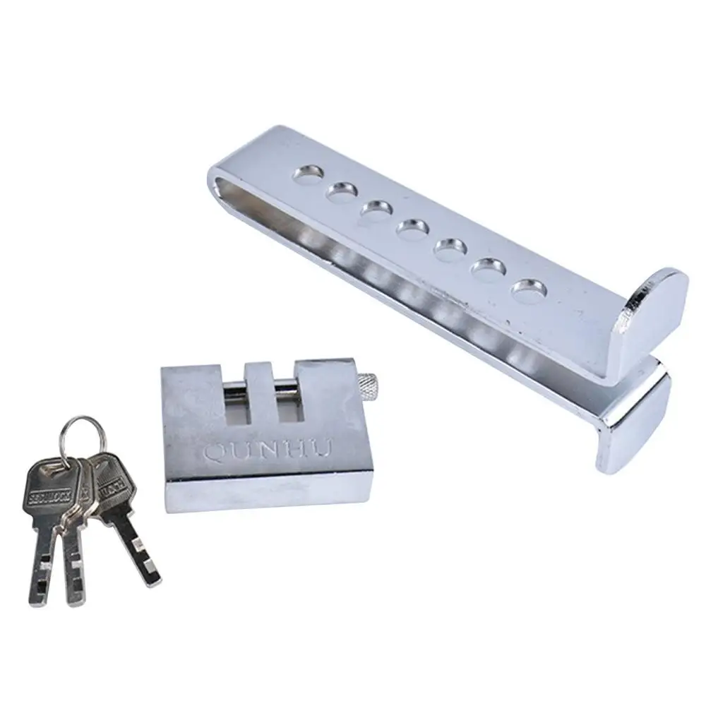 Универсальный автомобильный замок из легированной стали для защиты от кражи