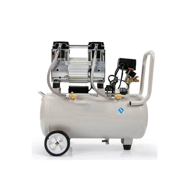 

2021 hottest air pump air compressor small high pressure air compressor oil-free silent air pump 220V air list woodworking