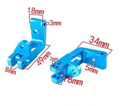 HSP 1/8 RC машинный стальной шариковый подшипник 16*8*5 мм 8 шт Алюминиевый