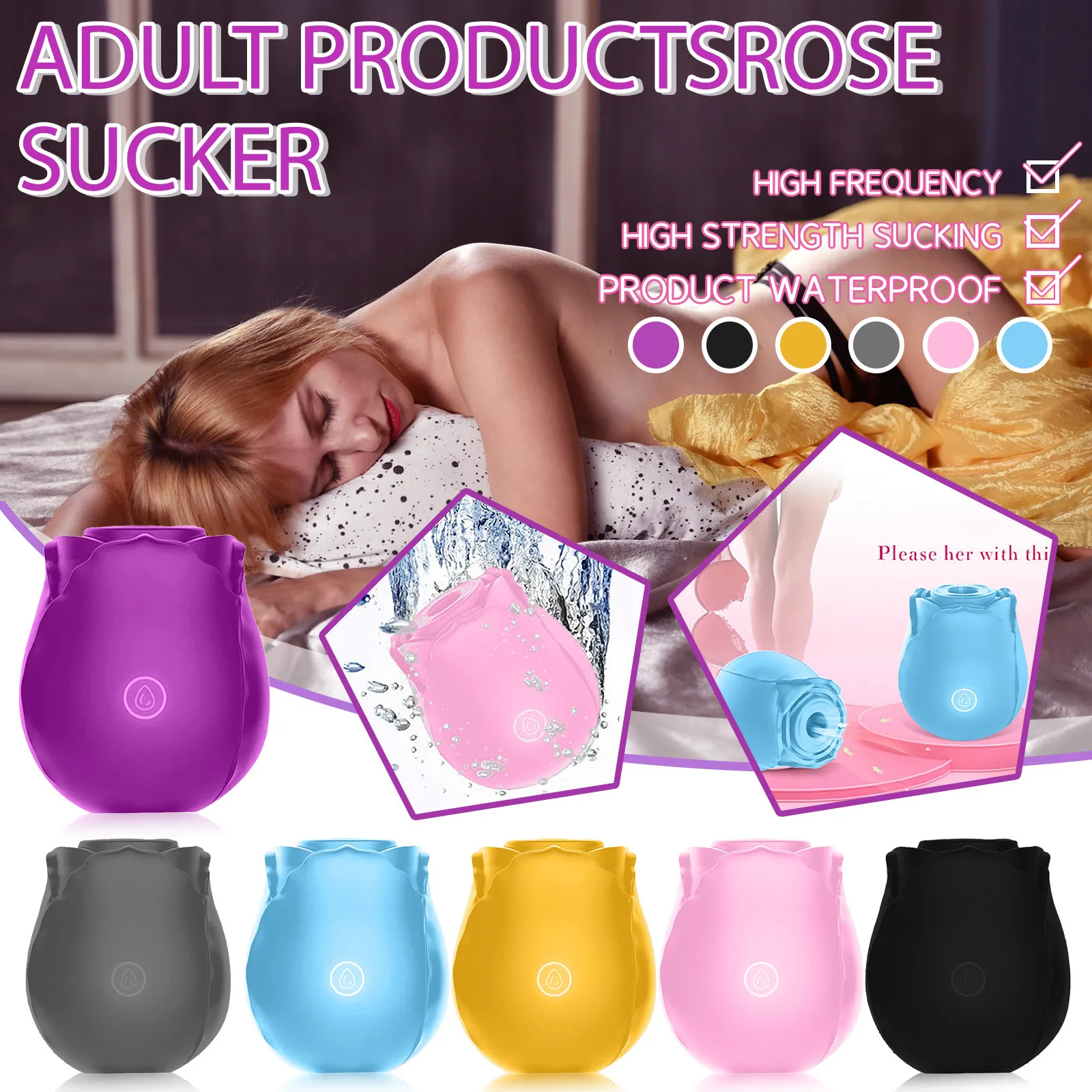 Перезаряжаемый водонепроницаемый массажер ручной персональный массаж спины и