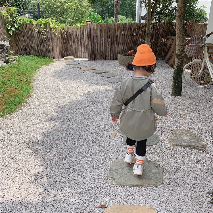 Повседневная Свободная куртка в уличном стиле для мальчиков и девочек пальто на