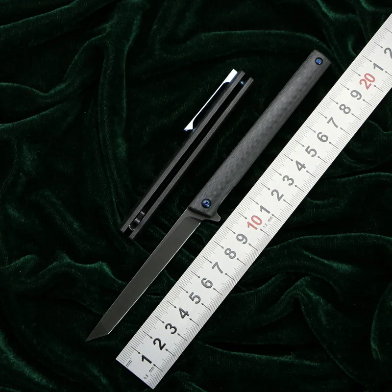 Волшебная ручка складной нож лезвие M390 титановая из стали CF карманные кухонные