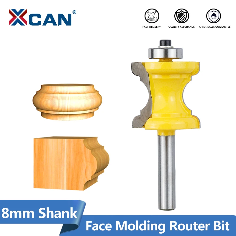 Концевая фреза XCAN вольфрамовый инструмент для гравировки по дереву 8 мм