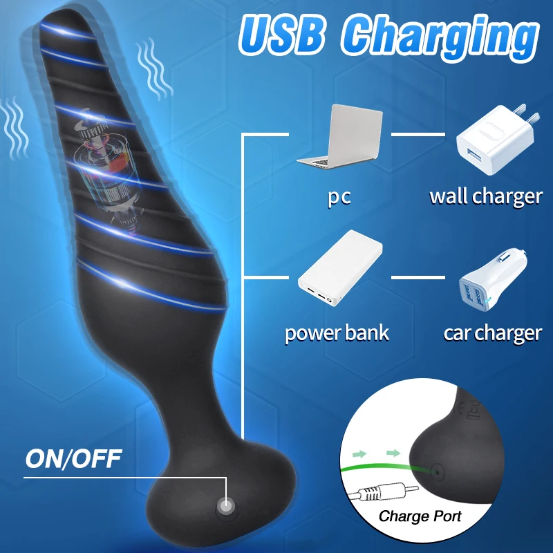 Анальная пробка для мужчин геев женщин вагинальный вибратор фаллоимитатор