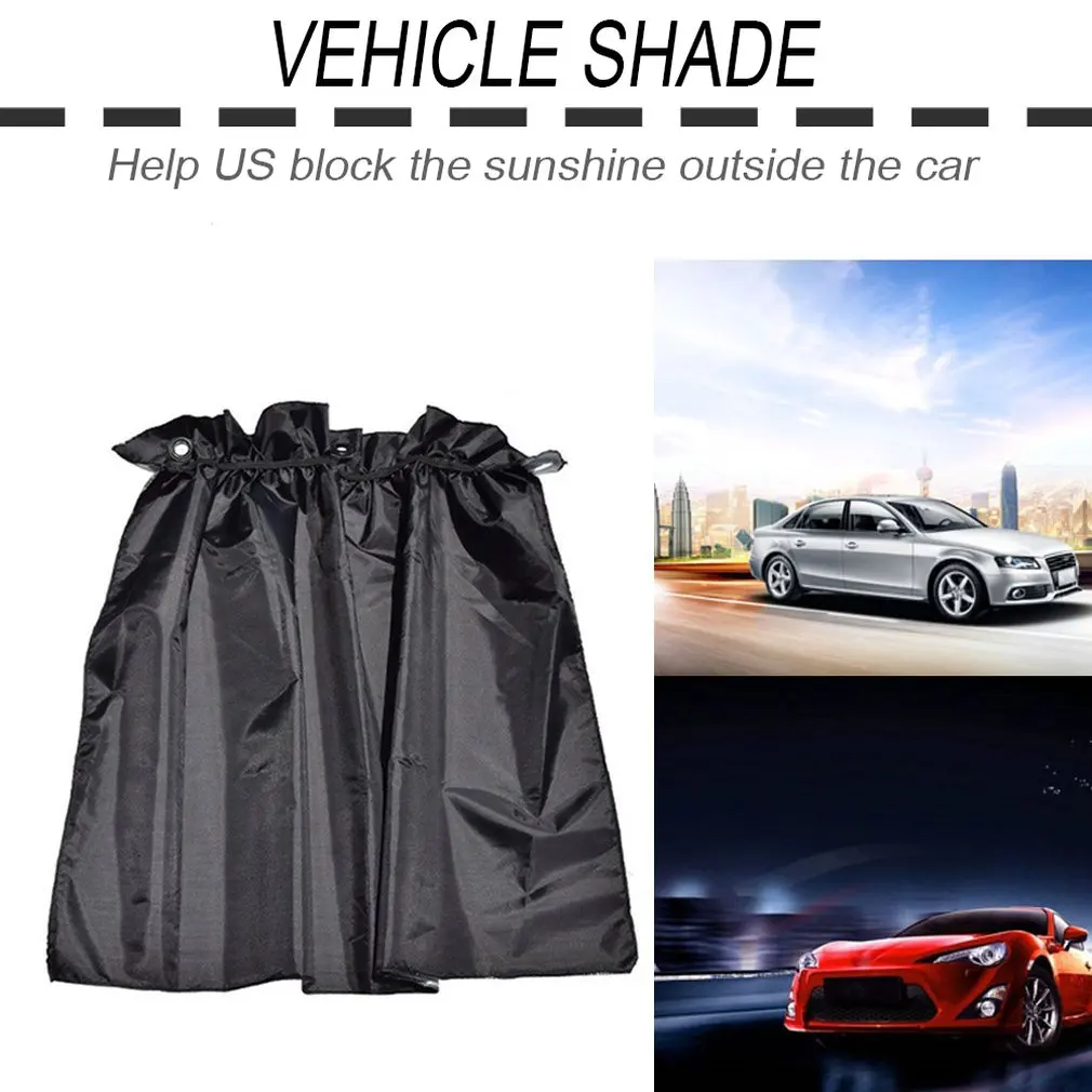 2 шт. Авто занавеска бокового окна универсальная с присоской 190T полиэстер тафты