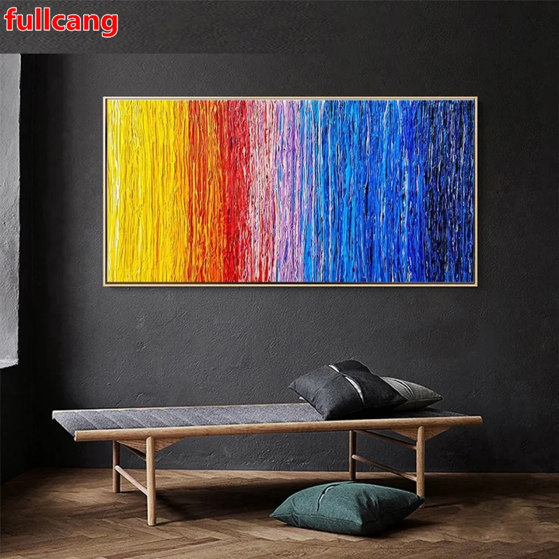 

Красочный Узор абстрактная 5d diy алмазная живопись полная Алмазная мозаика вышивка бриллиант искусство в скандинавском стиле JX2793