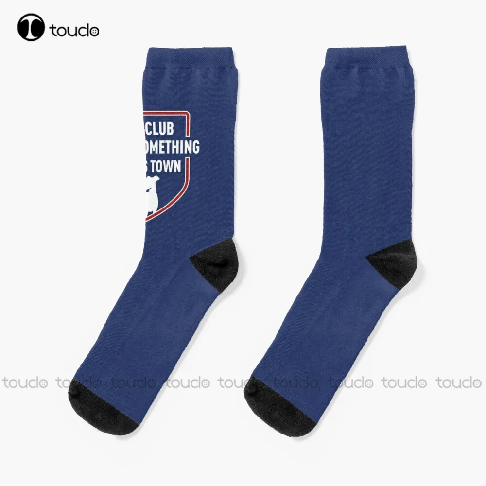 

This Club Means Something To This Town Afc Richmond (Blue Bg) Ted Lasso Football Soccer Socks Socks For Womens Fashion New Gift