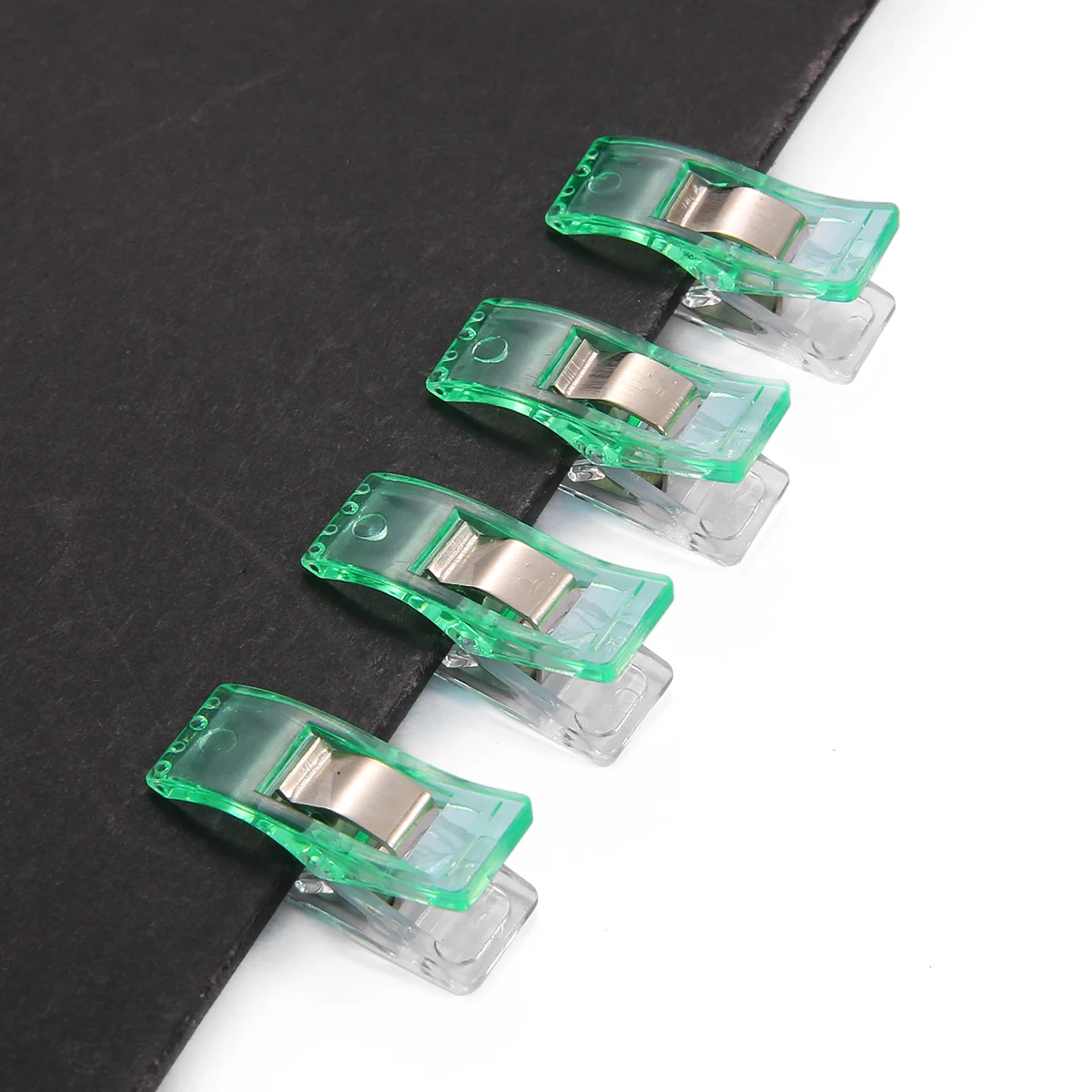 10 шт многоцветный Пластик лоскутного шитья зажим посылка кромкой топор тканевые