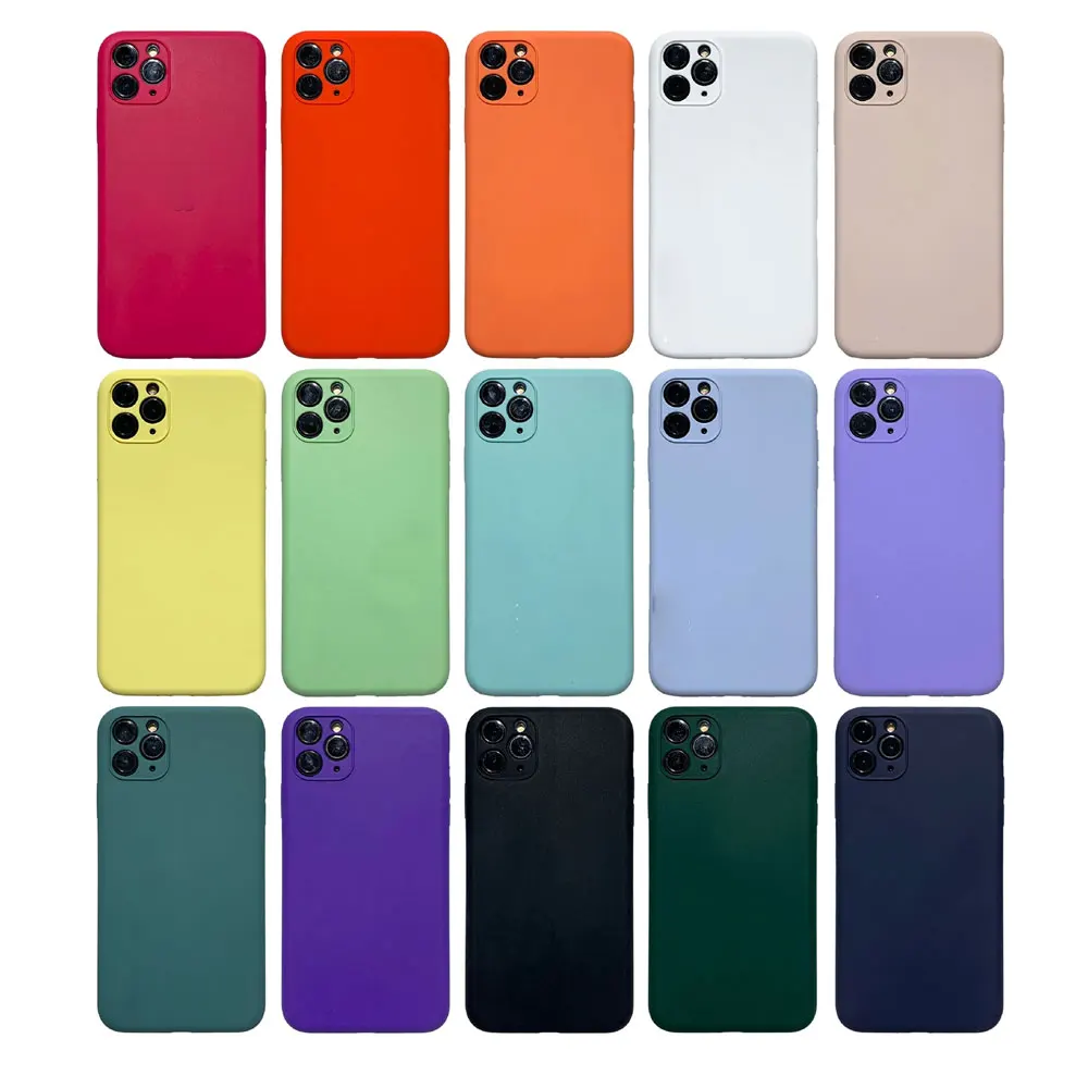 Защитный чехол для камеры жидкий силиконовый Apple iPhone 11 Pro Max противоударный лучше