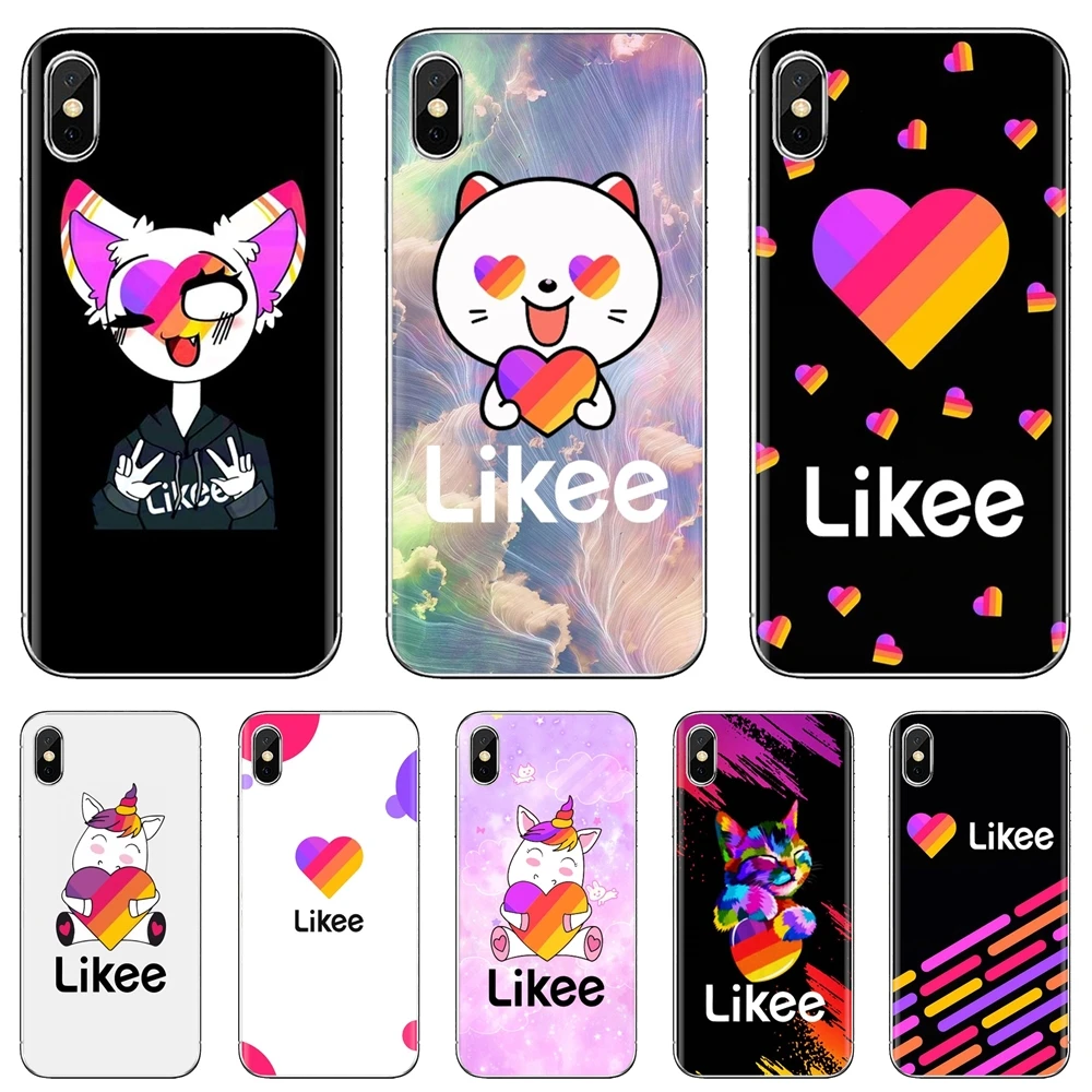 Роскошный силиконовый чехол для телефона Likee кошка медведь любовь сердце Samsung Galaxy