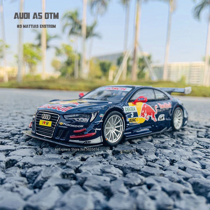 Bburago 1:32 Audi A5 #3 Mattias экстрам DS WRC DTM Модель гоночного автомобиля из сплава