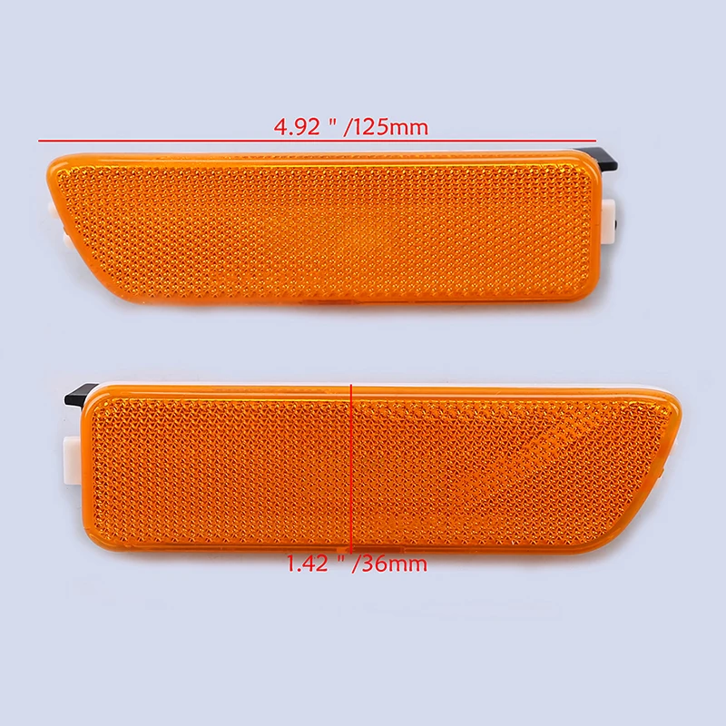 Автомобильный передний бампер POSSBAY боковой габаритный фсветильник рь указатели