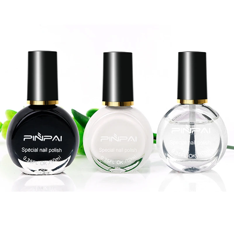 10 мл штемпелюя лак для ногтей дизайна штампы цвета инструменты изображение