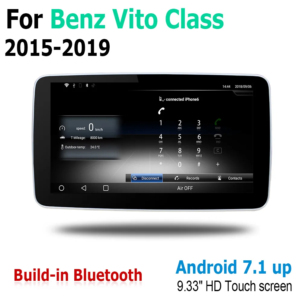 Автомобильная GPS навигационная карта Android для Mercedes Benz Vito Class 2015 ~ 2019 NTG оригинальный