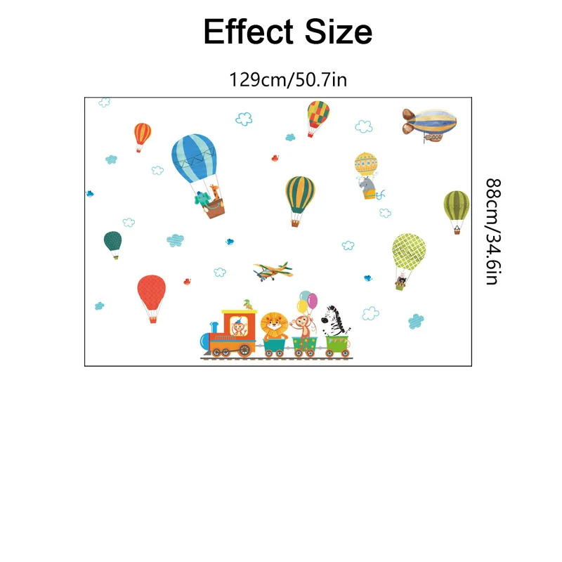 

Cartoon Wall Stickers for Boys Girls Baby Rooms Kids Bedroom Decor Living Room Wall Decoration 3D Art Poster Decals Wallpaper