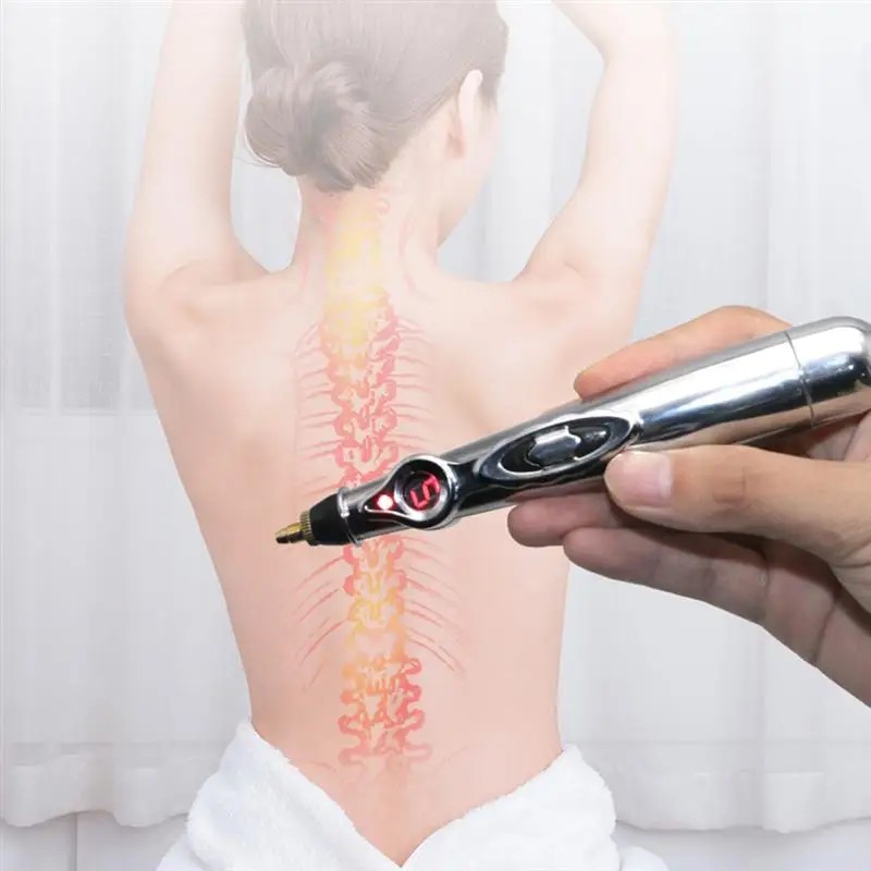 

Electirc Acupuncture Pen Massaging Tool Massager Co-worker Family Friends 1pc Durable Practical Lightweight Portable