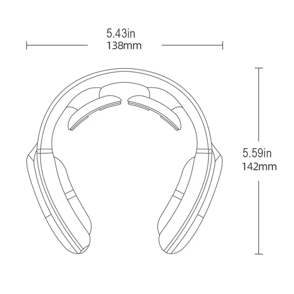 

Smart Shoulder Neck Massager Wireless Cervical Massager Waist Neck Electric Massage Instrument Neck Instrument