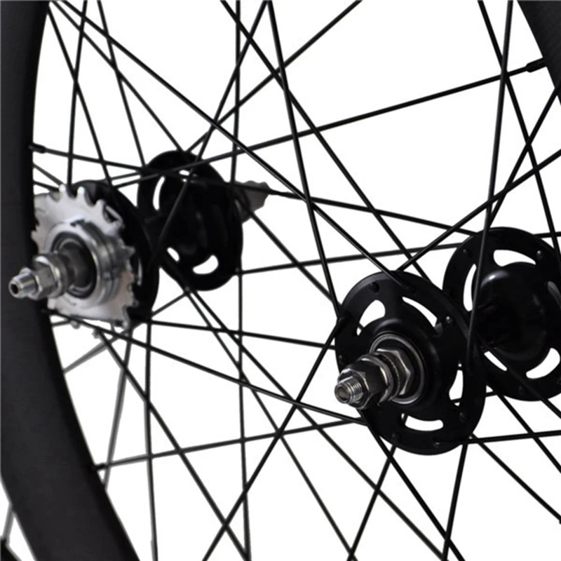 

Free shipping 700c Carbon track wheels fixed gear carbon wheelset 60mm clincher single speed bike wheels fixie carbon wheelset