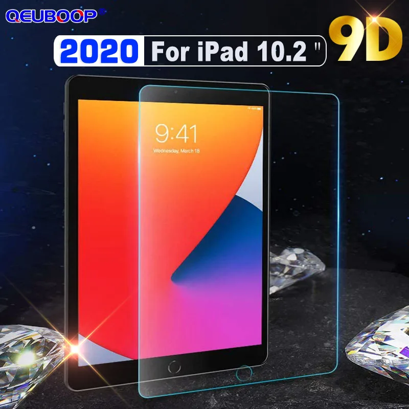 Премиум 0 25 мм закаленное стекло для 2020 iPad 10 2 Экран Защитная крышка Apple 8th Gen 7th