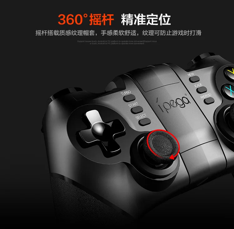 Ipega 9076 Бэтмен Bluetooth Беспроводной ручка 2,4G Беспроводной Bluetooth приемник Поддержка PS3 игровой консоли