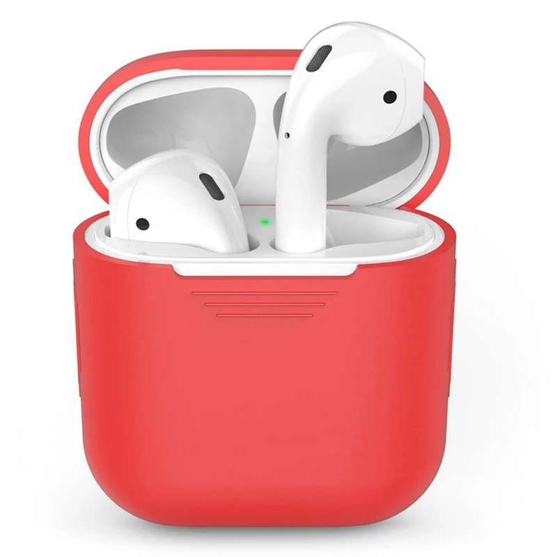 ТПУ силиконовый Bluetooth беспроводной чехол для наушников Защитный чехол для airpods кожа аксессуары для Apple Air Pods зарядная коробка
