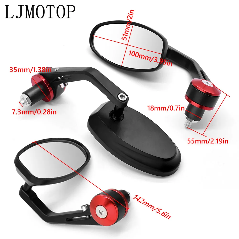 Для BMW R1200S R1200ST R1150RT F650CS R1100S R1150R S1000RR зеркало заднего вида мотоцикла боковые