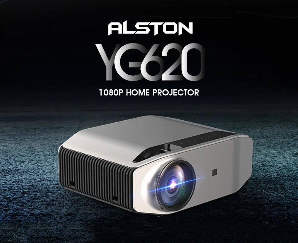 ALSTON YG620 full hd 1080p проектор 6500 люмен Домашний кинотеатр HDMI USB | Электроника