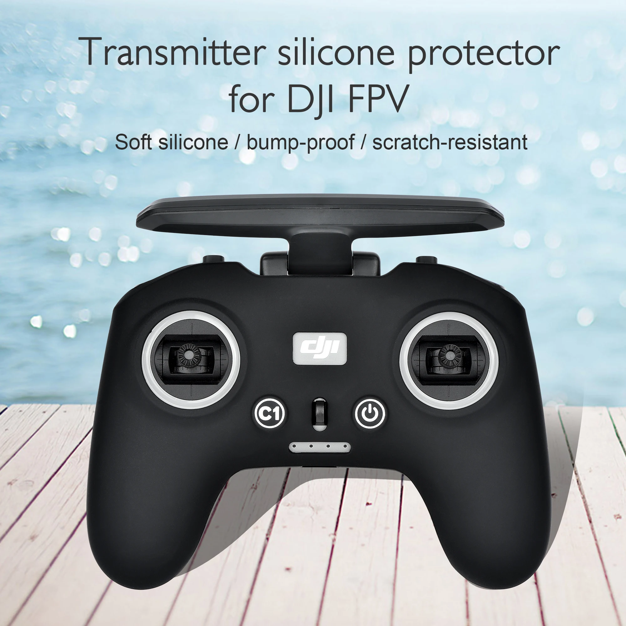 

for DJI FPV Drone Remote Control Protective Cover Drone Silicone Protective Cover FPV Traveling Machine Remote Control Cover