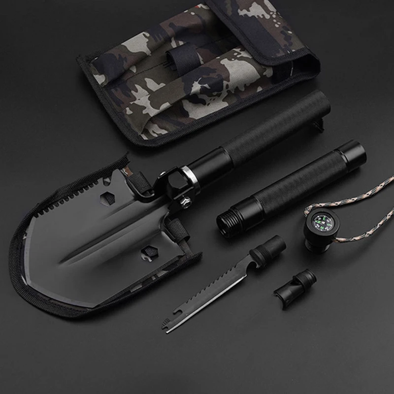 Складная лопата профессиональный Тактический Многофункциональный инструмент