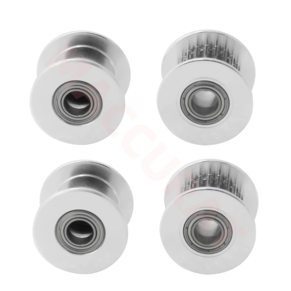 Шкив зубчатого колеса GT2 16/20 зубьев 3/5 мм алюминиевая шестерня ширина 6/10 для