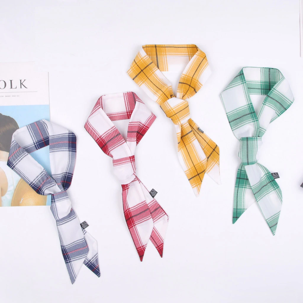 Модный женский квадратный шарф универсальные обертывания элегантный маленький