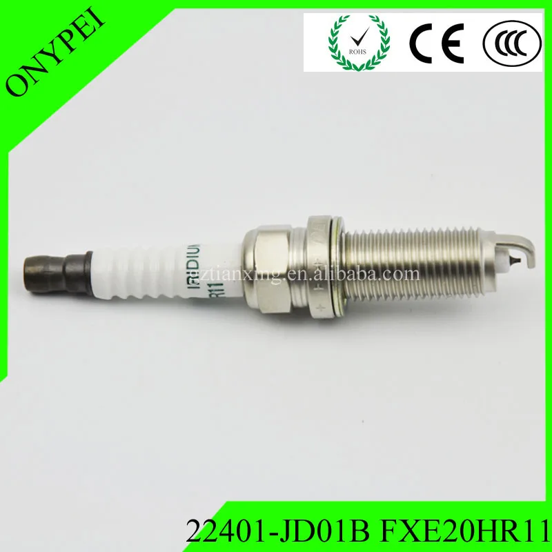 4 шт. 22401 JD01B FXE20HR11 иридиевая Свеча зажигания для Nissan Altima Versa Cube Sentra 22401-JD01B FXE20HR 11