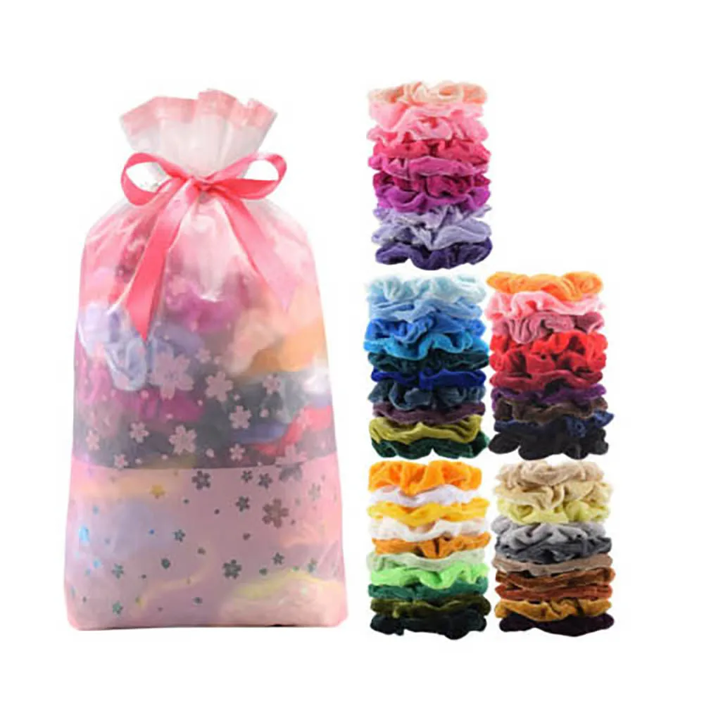 10 шт. Премиум бархатные резинки для волос Вельветовая повязка Веревка|Аксессуары