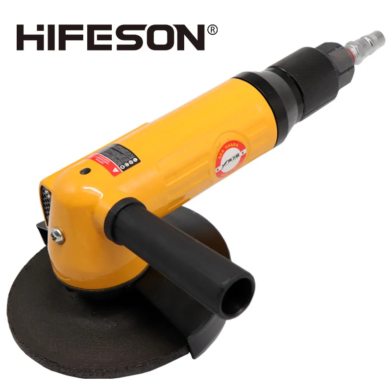 HIFESON 3 5-дюймовый пневматический угловой шлифовальный станок шлифовальные
