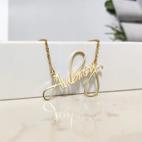 doremi custom necklaces personalized name necklaces jewelry personality letter choker necklaces with name for women girls mother